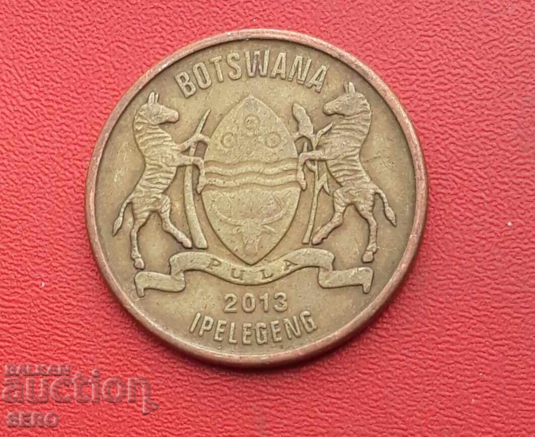 Botswana - 1 pula 2013 cu preț 2.51 BGN | € 1.28