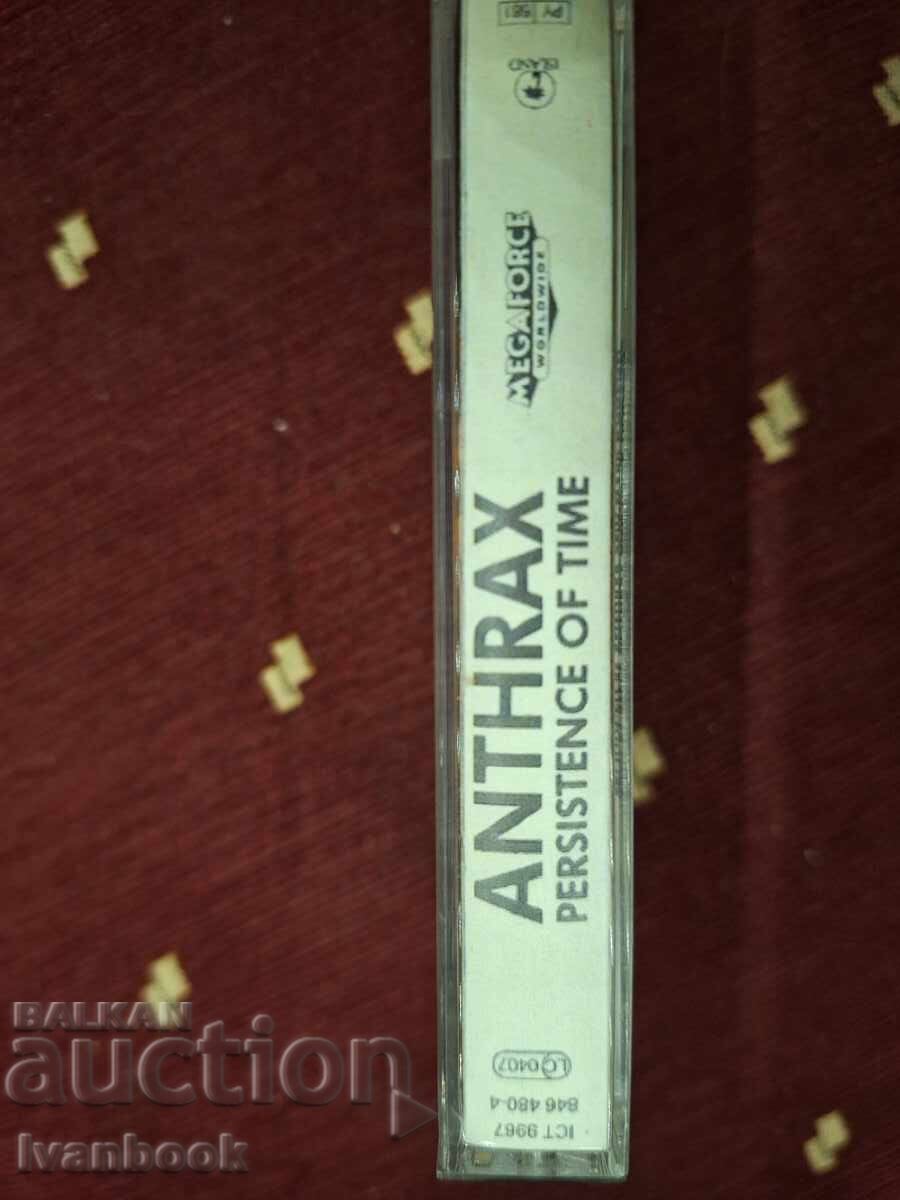 Κασέτα ήχου - Antrax με τιμή 3.00 BGN | € 1.53