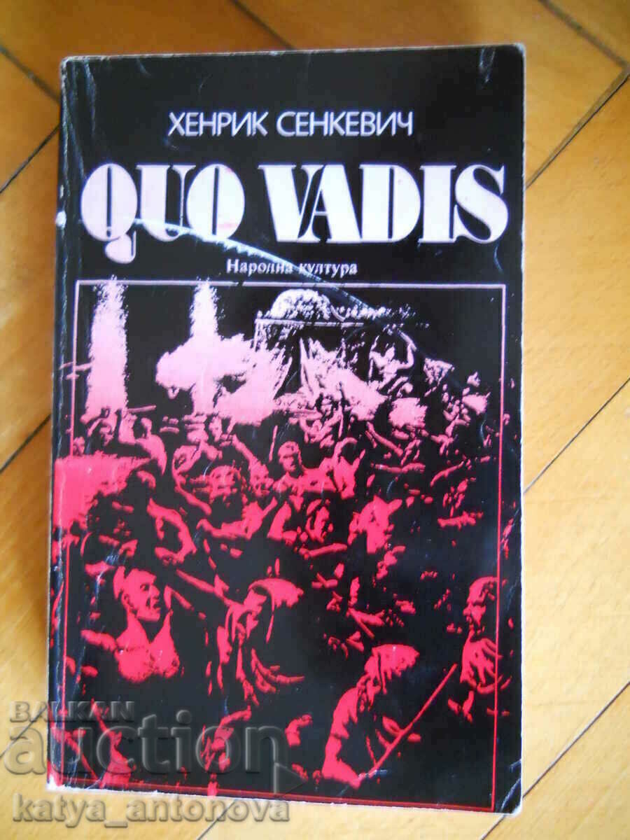 Henrik Sienkiewicz "Quo vadis" Henrik Sienkiewicz "Quo vadis"