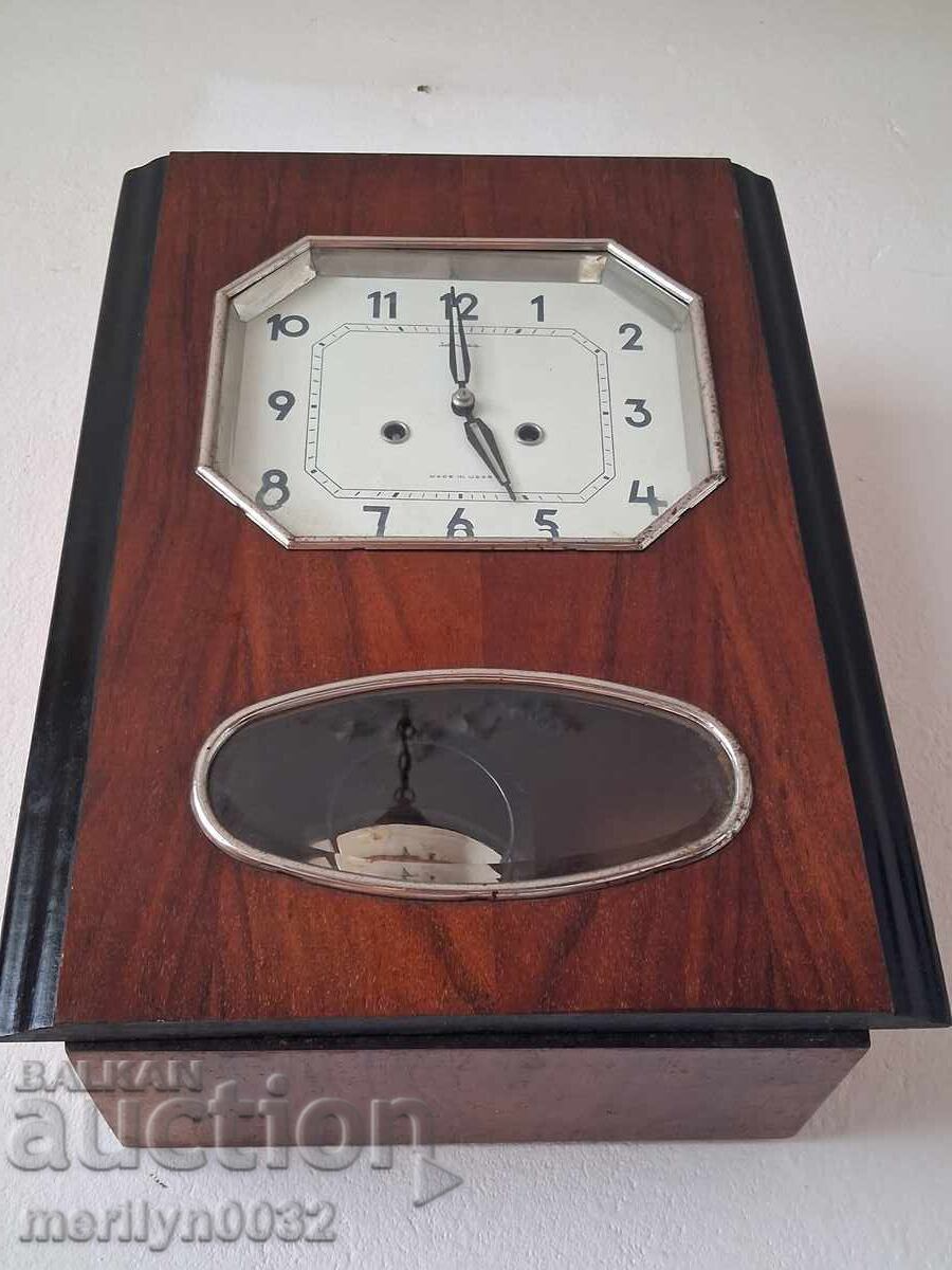 Licitație Ceas de perete "Yantar" URSS Funcționează