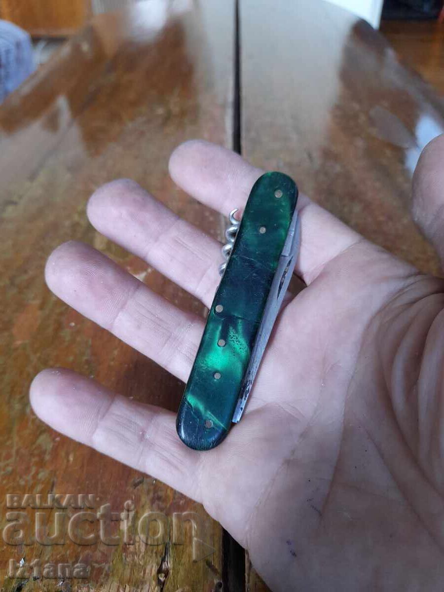 Licitație Cuțit de buzunar vechi, lamă, lamă