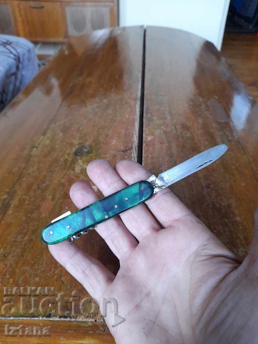 Livrarea Cuțit de buzunar vechi, lamă, lamă