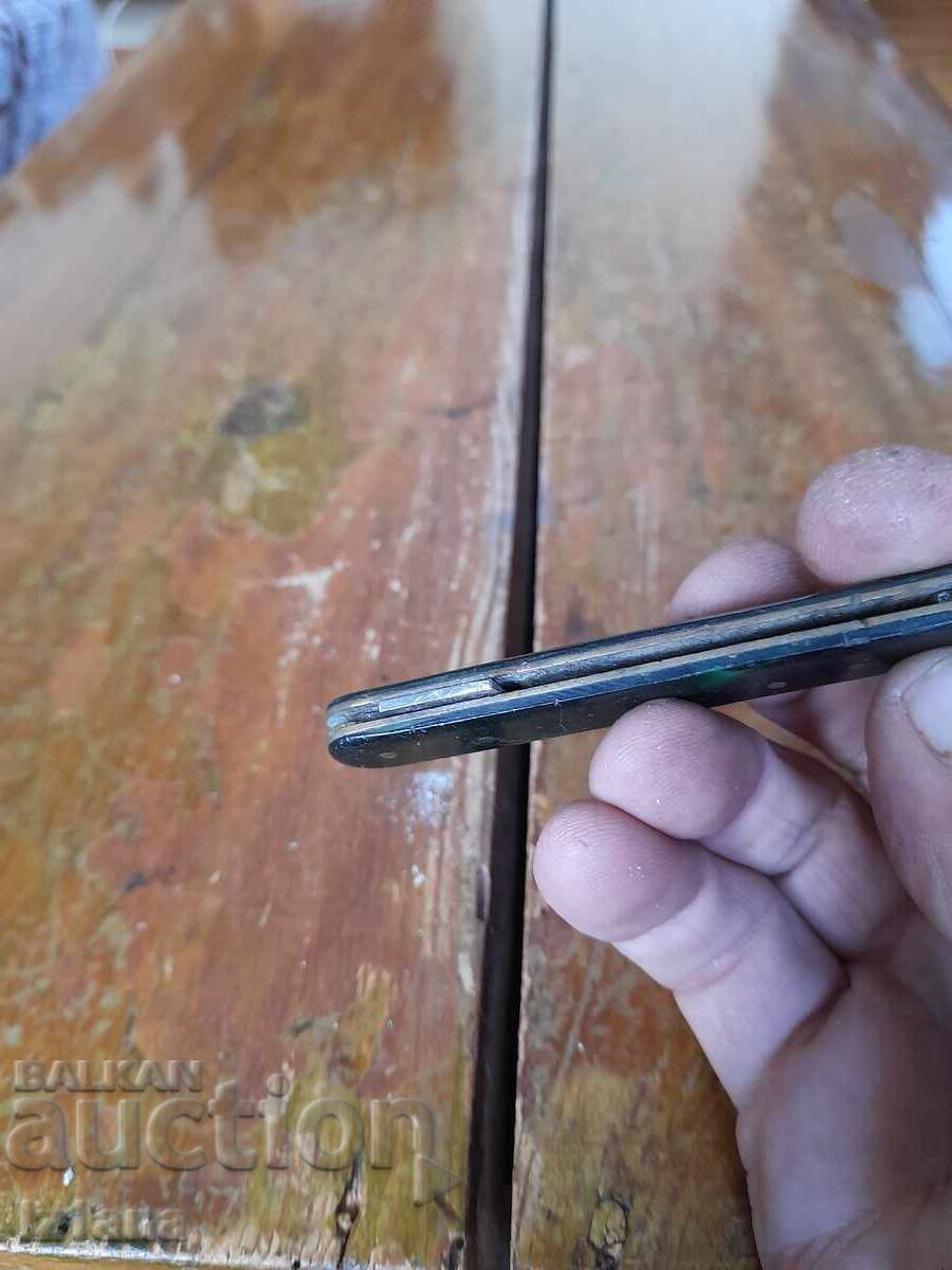 Cuțit de buzunar vechi, lamă, lamă - 6