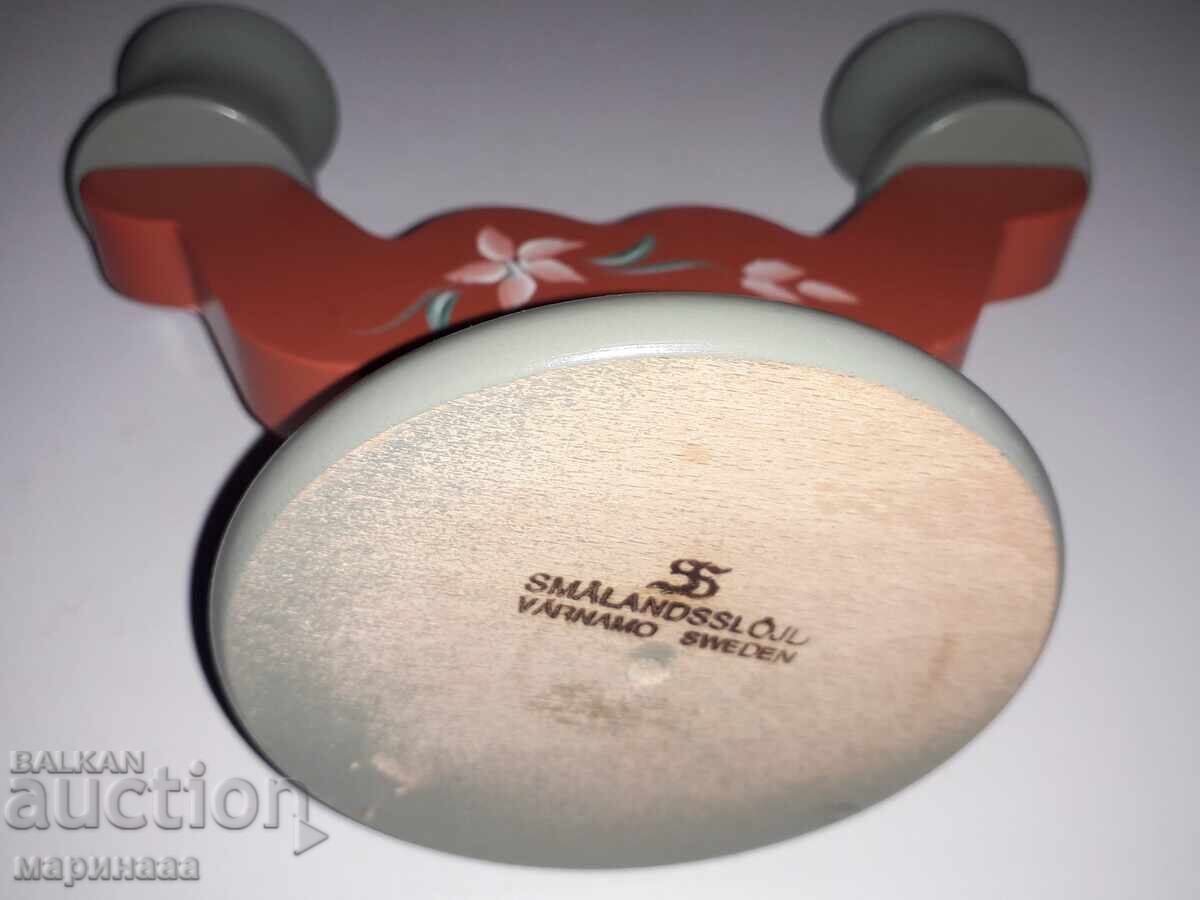 Δημοπρασία Κηροπήγιο. Ξύλο. Σουηδία. Σήμανση