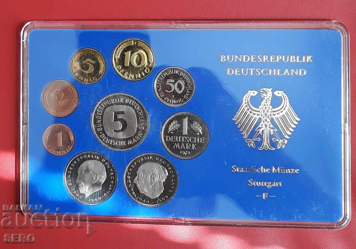 Γερμανία - ΣΕΤ 1978 F-Στουτγκάρδη από 9 νομίσματα με τιμή 25.00 BGN | € 12.78 Γερμανία - ΣΕΤ 1978 F-Στουτγκάρδη από 9 νομίσματα με τιμή 25.00 BGN | € 12.78