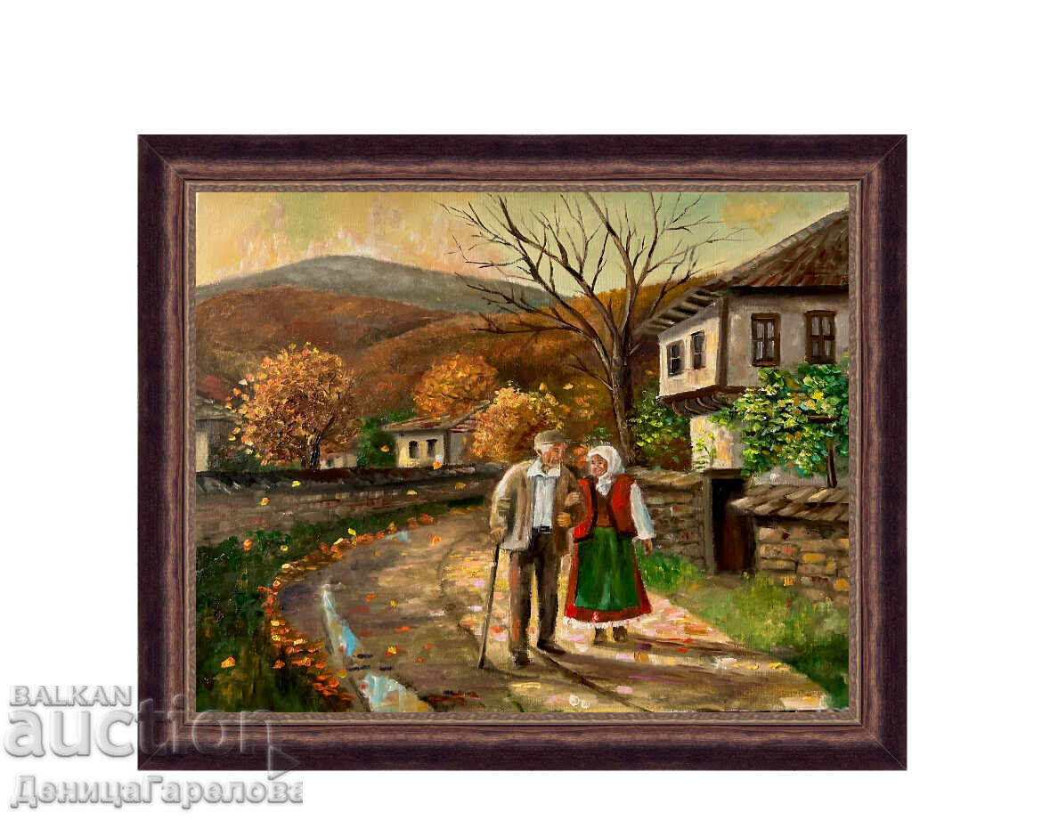 Δενίτσα Γκαρέλοβα πίνακας 50/40 "Φθινόπωρο που μοιράζεται" - 6