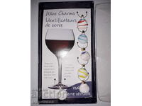 Set of glass coasters