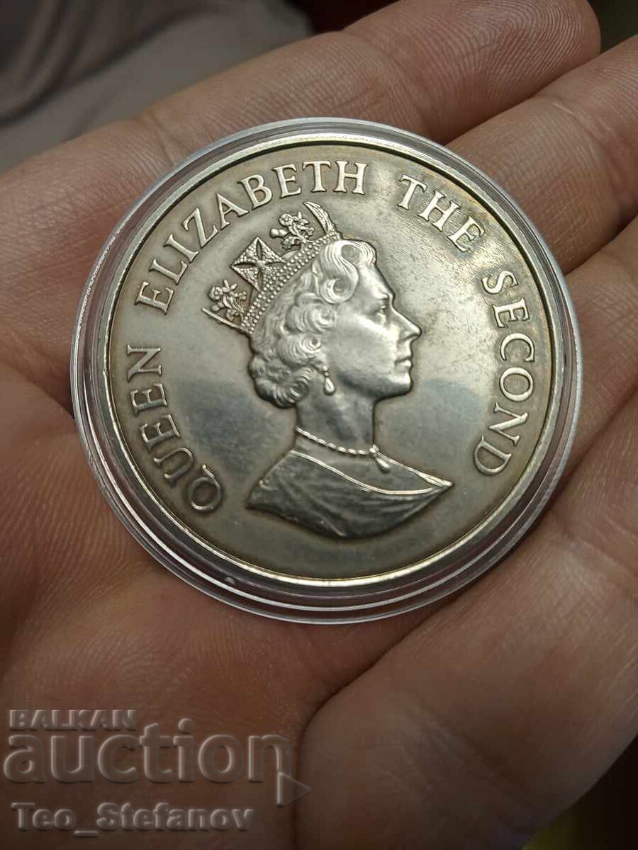 50 Pence 1987 Falkland Islands UK Rare Commemorative Coin with price 50.00 BGN | € 25.56