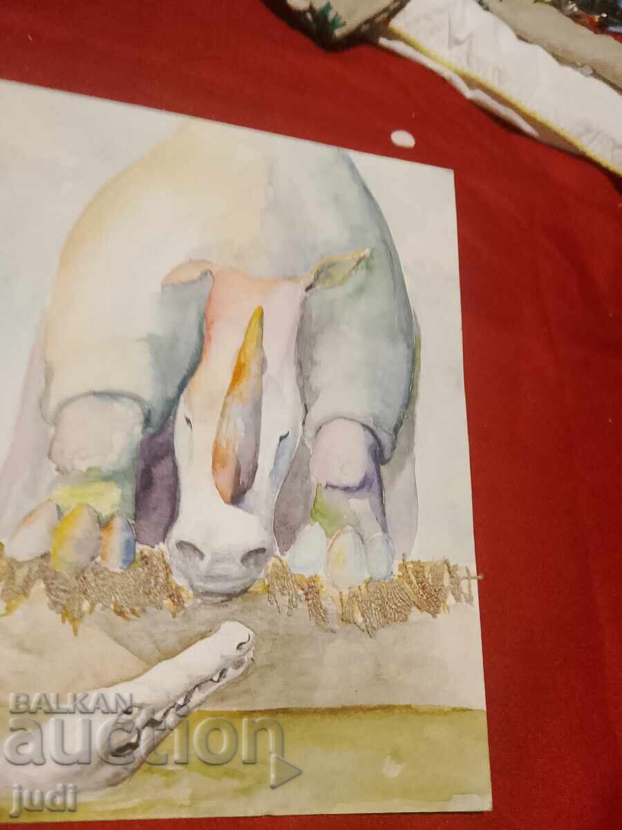 Ζωγραφική μεικτών μέσων με τιμή 30.00 BGN | € 15.34