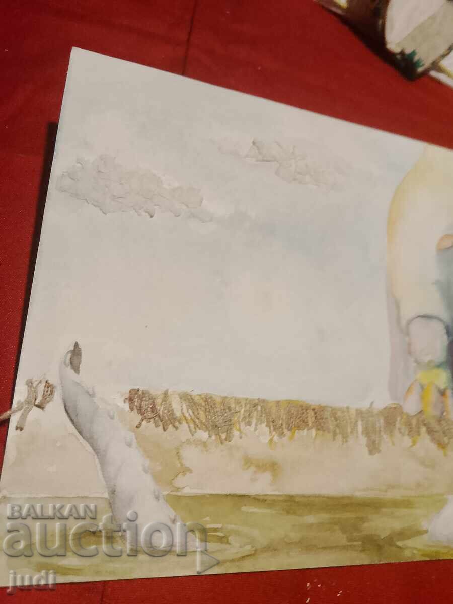 Δημοπρασία Ζωγραφική μεικτών μέσων