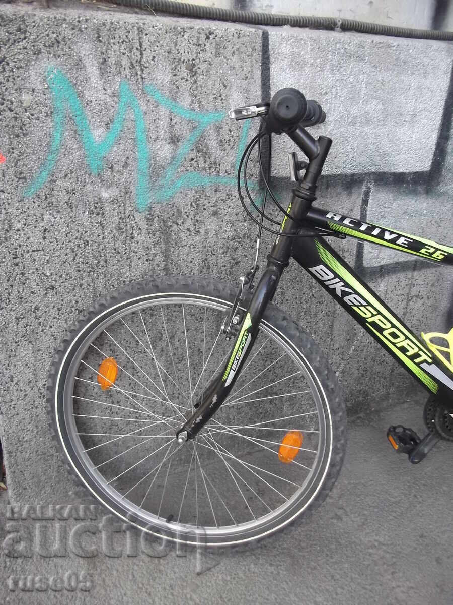 Bicycle "BIKESPORT - ACTIVE 26" 18 speeds, 26" with price 100.00 BGN | € 51.13 Bicycle "BIKESPORT - ACTIVE 26" 18 speeds, 26" with price 100.00 BGN | € 51.13