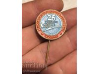 Insigna 25 de ani Controlul Traficului Aerian Sofia