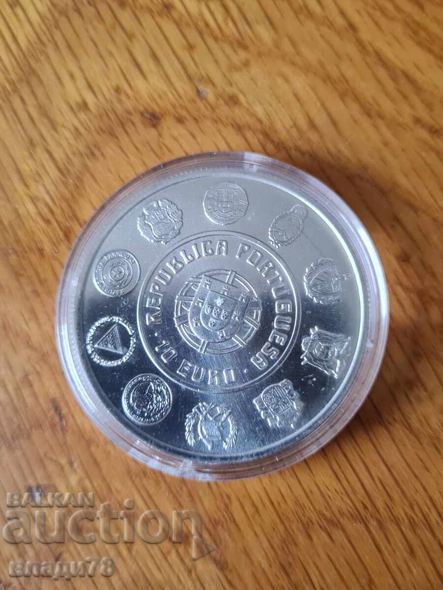 Silver coin 10 euro 2003