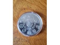Silver coin 10 euro 2003