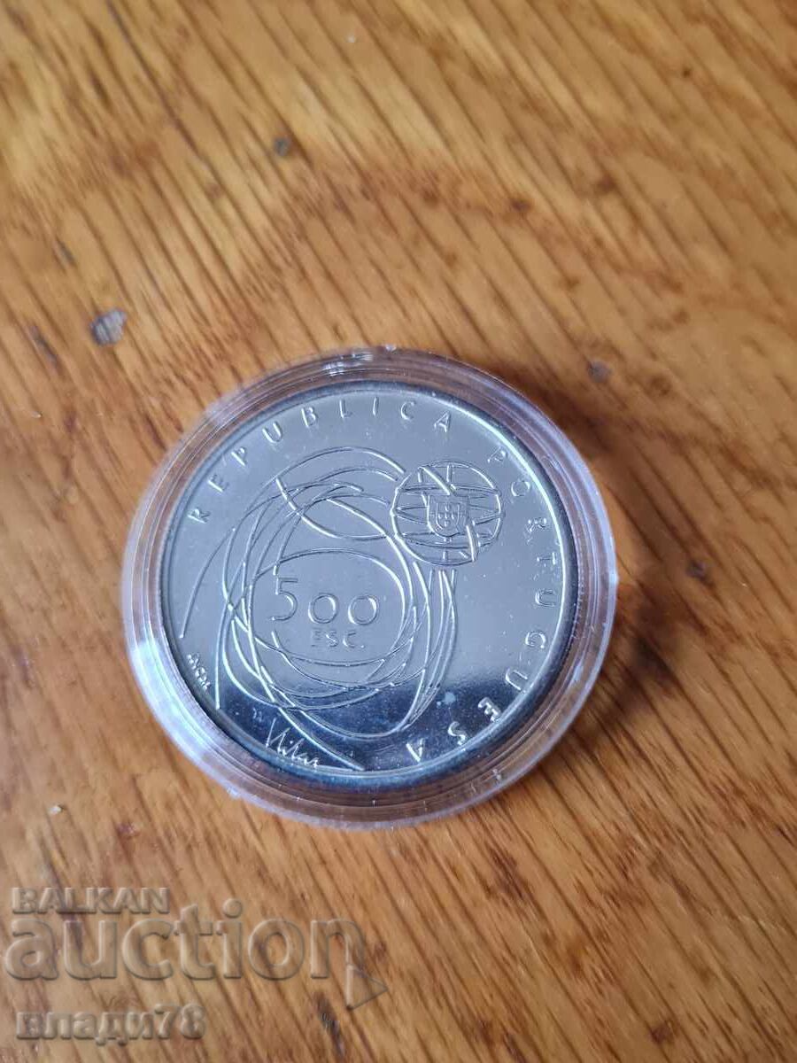 Delivery of Silver Coin 500 Escudos 2001 Delivery of Silver Coin 500 Escudos 2001