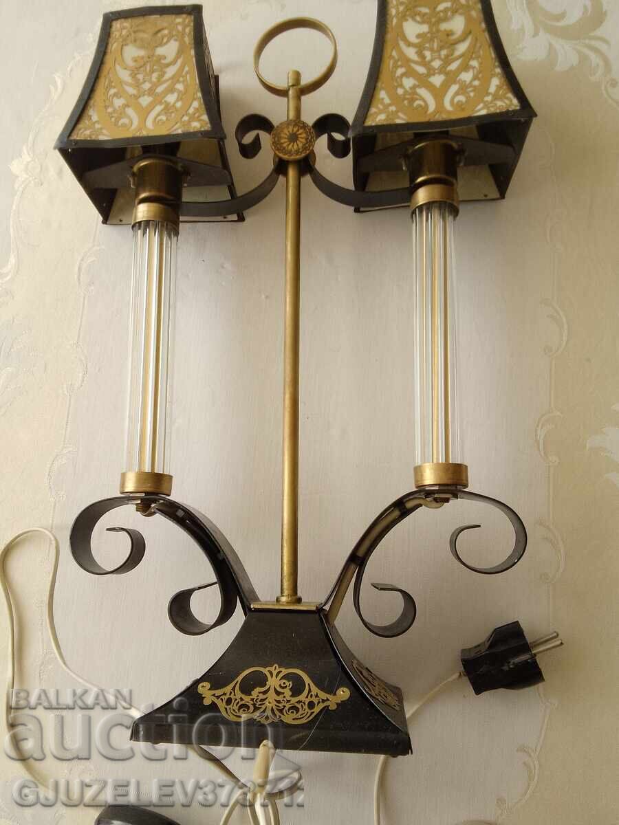 лампа  в  стил Арт Деко, около 50-те години на миналия век,