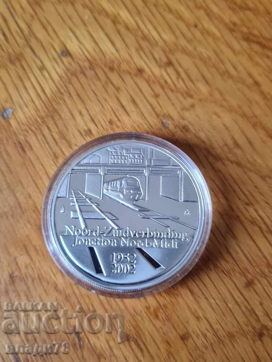 Silver coin 10 euro 2002 Silver coin 10 euro 2002