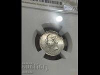 50 bani 1913 NGC MS63+