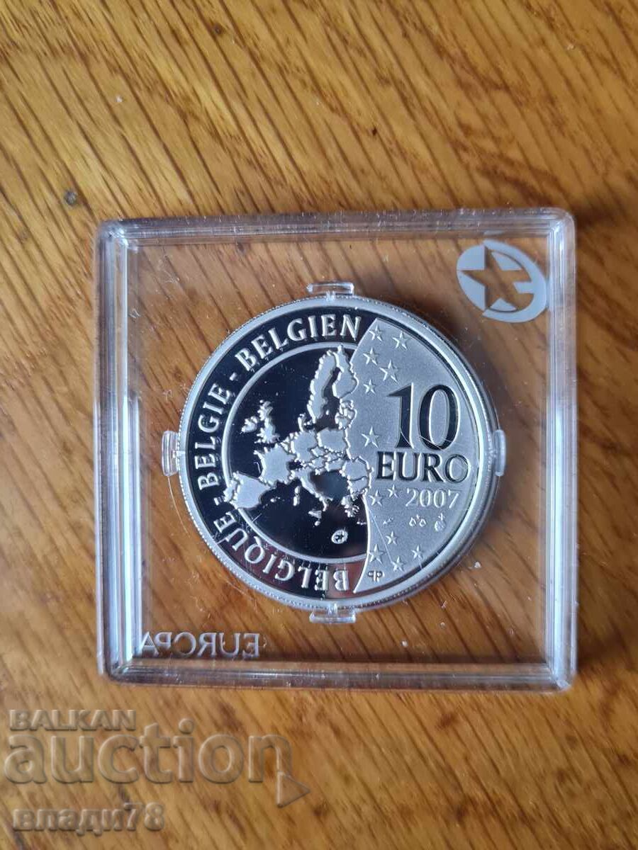 Auction Silver coin 10 euro 2007 Auction Silver coin 10 euro 2007