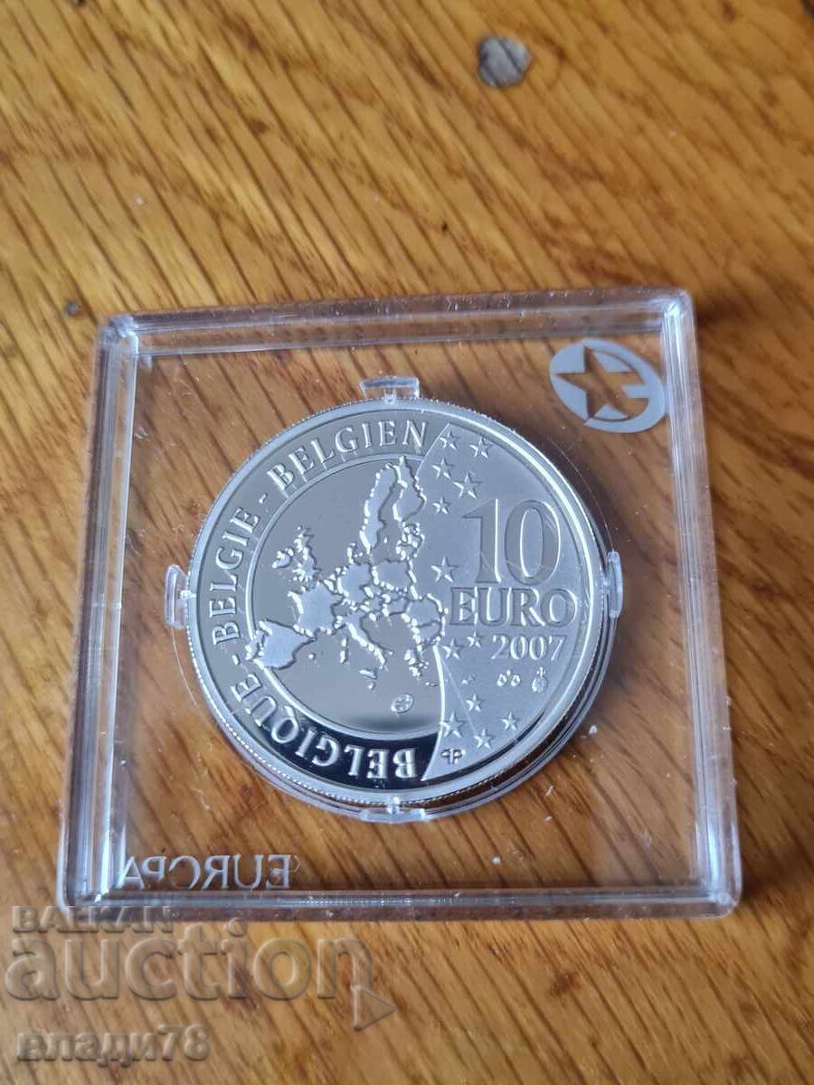 Silver coin 10 euro 2007 Silver coin 10 euro 2007