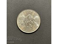 САЩ 25 цент 2008 г. ALASKA