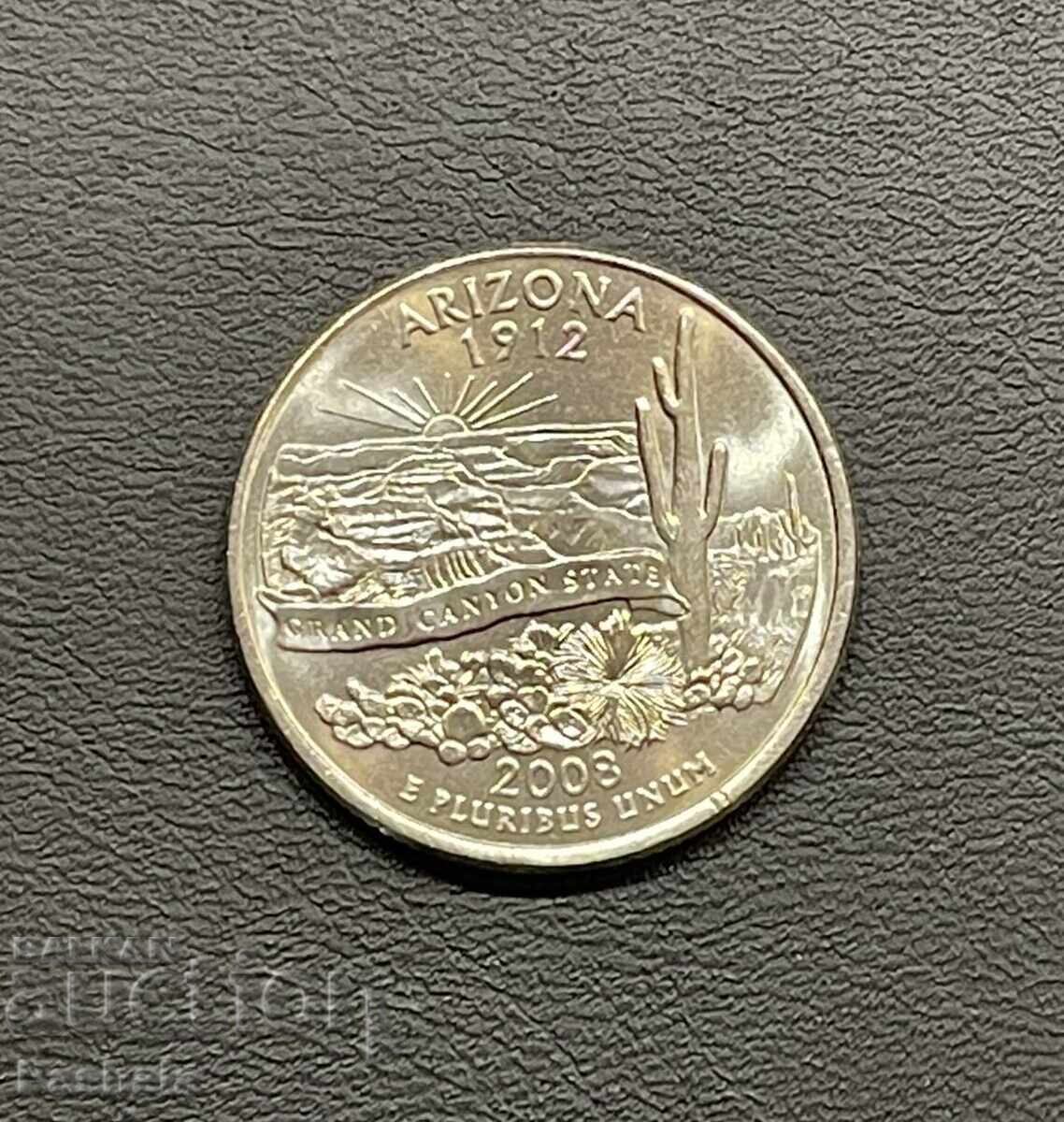 USA 25 cent 2008 ARIZONA