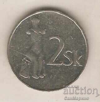 +Σλοβακία 2 κορώνες 1995