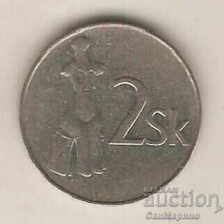 +Словакия 2 крони 1994 г. +Словакия 2 крони 1994 г.