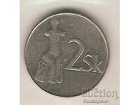 +Σλοβακία 2 κορώνες 1993