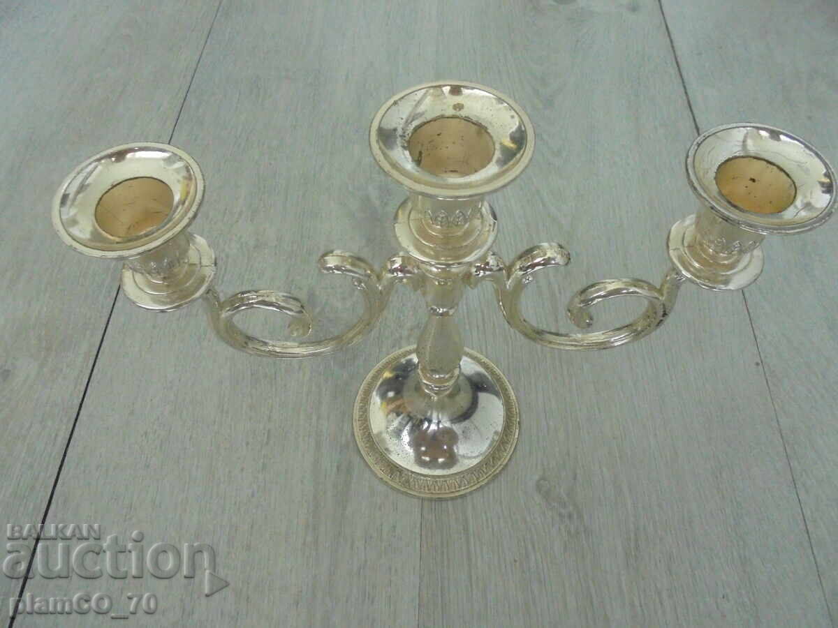 №8279 Old classic candlestick BMF with price 30.00 BGN | € 15.34