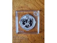 Silver coin 10 euro 2009