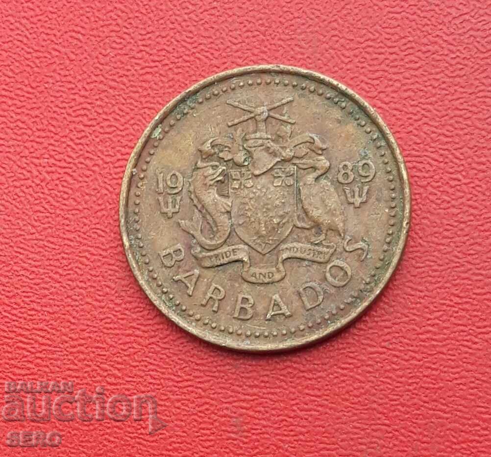 Νήσος Μπαρμπάντος - 5 σεντ 1989