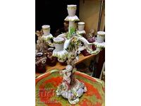 Suport pentru lumanari din portelan