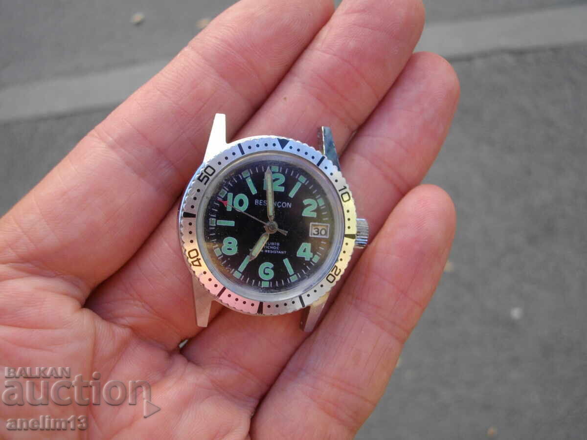 COLLECTOR'S DIVER WATCH BESANCON DIVER with price 85.00 BGN | € 43.46 COLLECTOR'S DIVER WATCH BESANCON DIVER with price 85.00 BGN | € 43.46