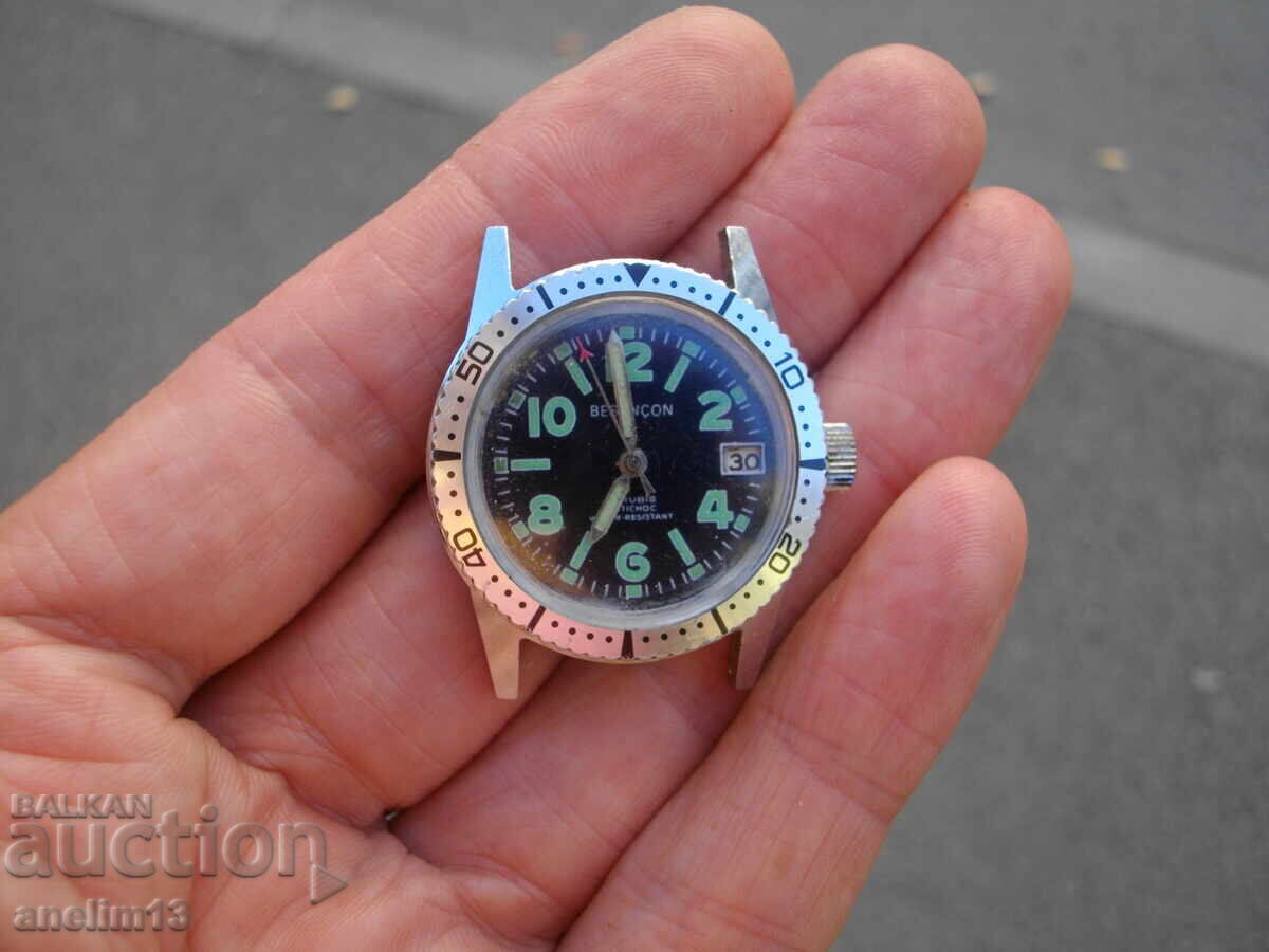 Auction COLLECTOR'S DIVER WATCH BESANCON DIVER Auction COLLECTOR'S DIVER WATCH BESANCON DIVER