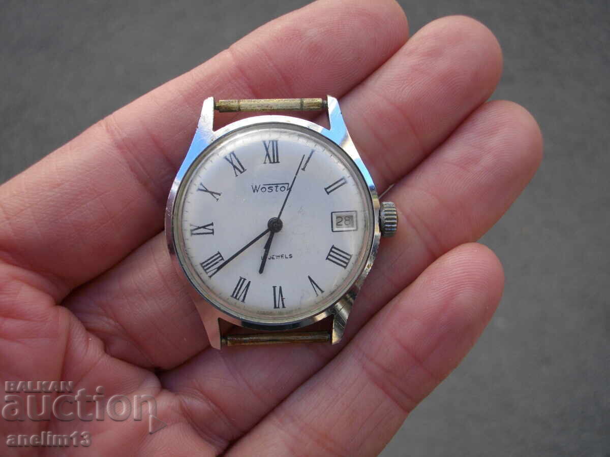 Auction  COLLECTOR'S WATCH VOSTOK ROMAN NUMERALS WOSTOK 2214