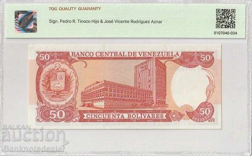 Venezuela 50 Bolivares 1990 Pick 72 58 Choice About Uncirculated with price 70.00 BGN | € 35.79