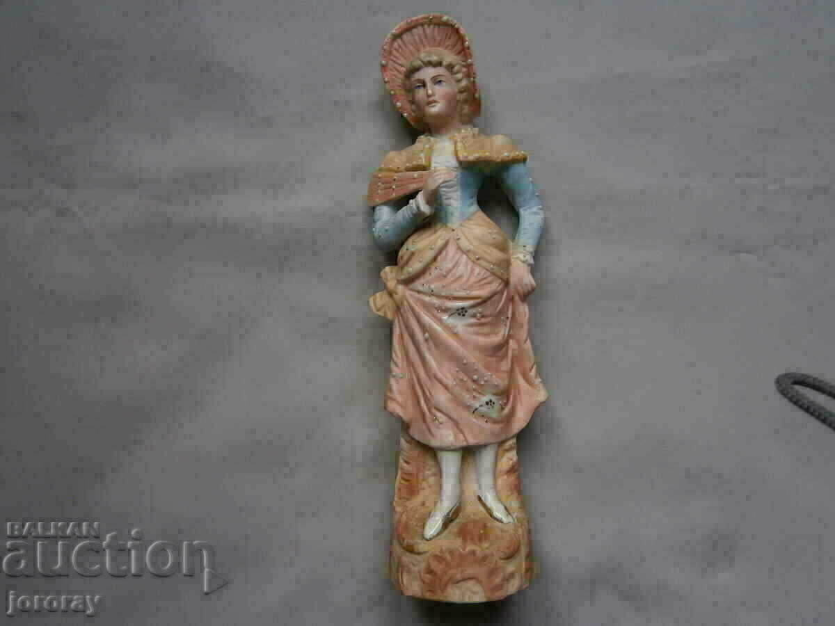 Porcelain figure 27cm biscuit Porcelain figure 27cm biscuit