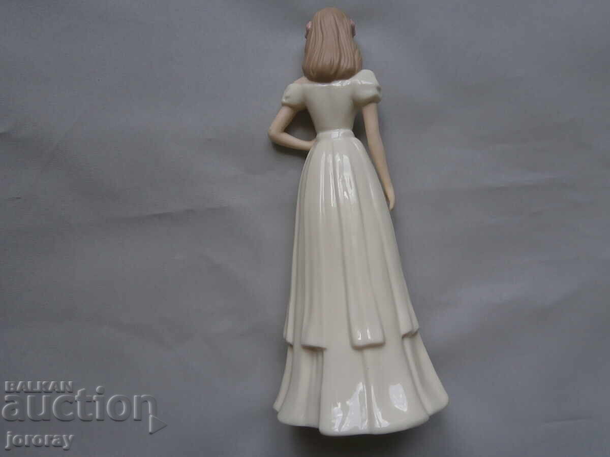Porcelain figure, 21cm with price 26.00 BGN | € 13.29 Porcelain figure, 21cm with price 26.00 BGN | € 13.29