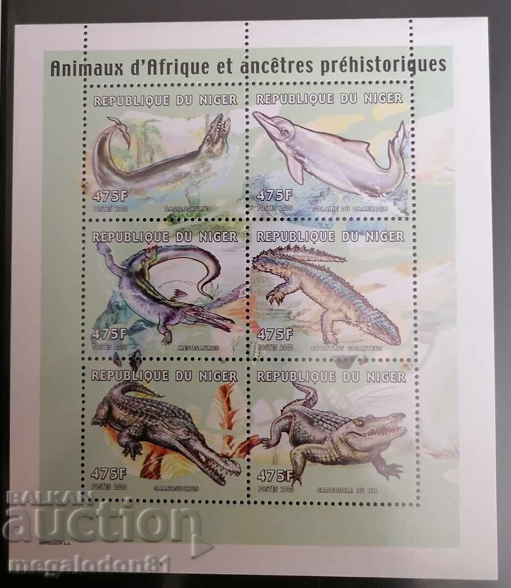 Niger - Prehistoric Fauna of Africa with price 65.00 BGN | € 33.23