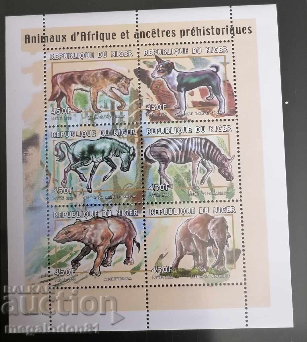 Auction  Niger - Prehistoric Fauna of Africa