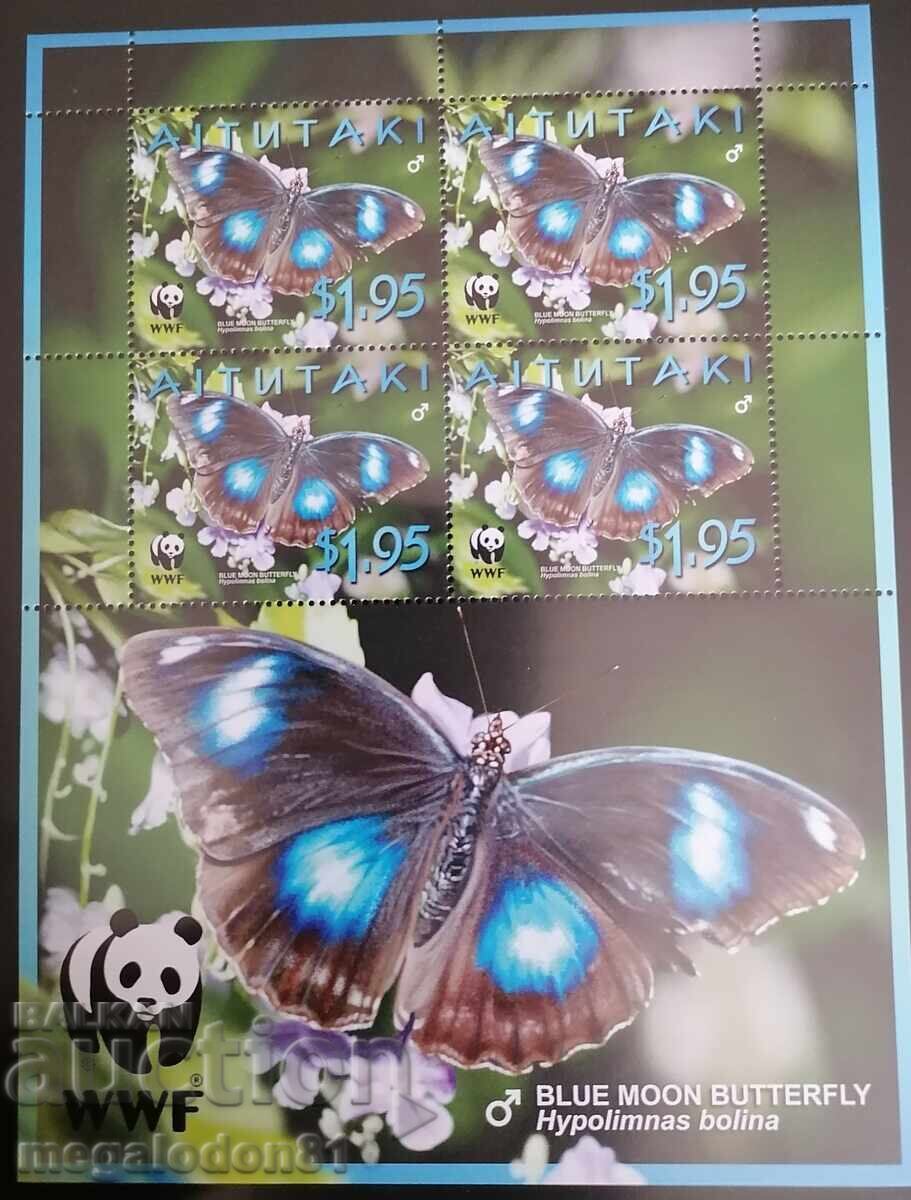 Auction  Butterflies of Aitutaki - WWF