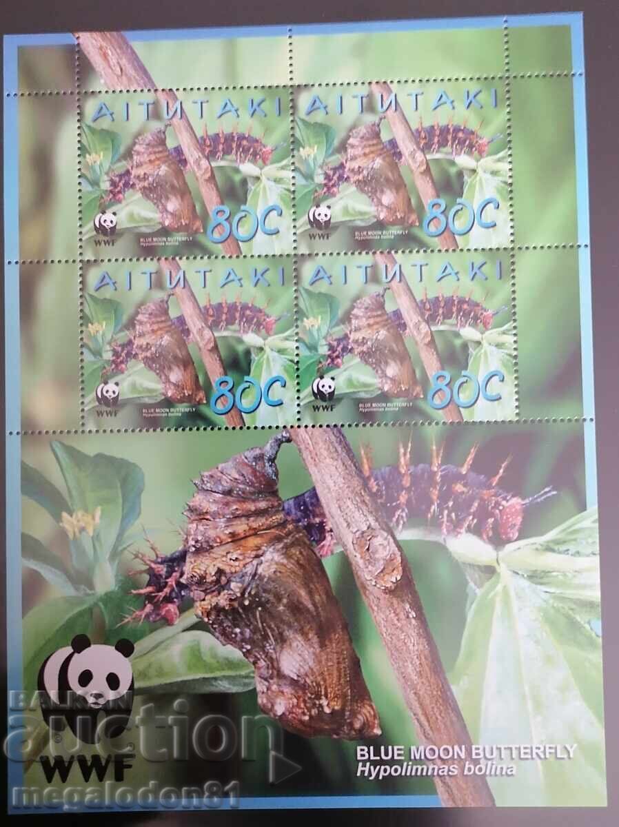 Delivery of Butterflies of Aitutaki - WWF