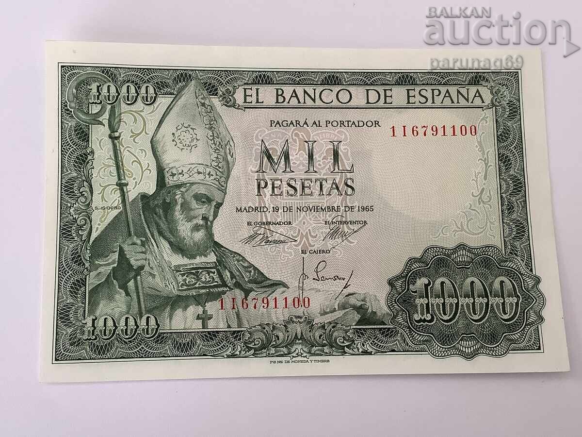 Ισπανία 1000 πεσέτες 1965 UNC
