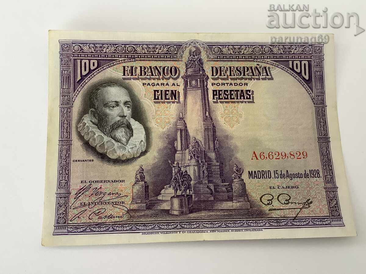 Spain 100 pesetas 1928 Spain 100 pesetas 1928