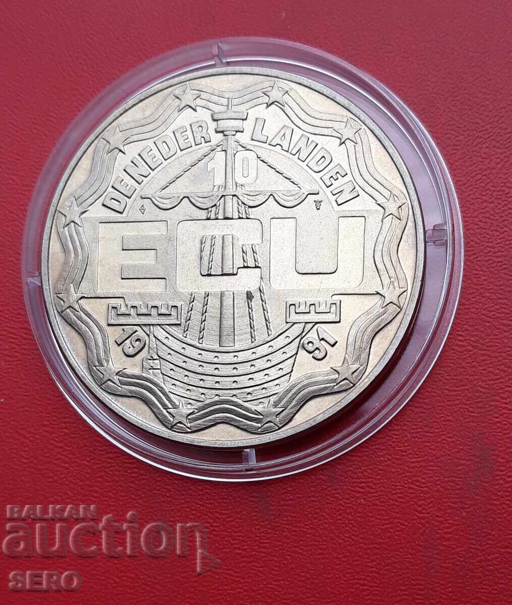Ολλανδία - 10 ECU 1991