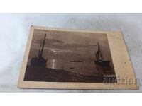 Carte poștală Abent am Meer 1933