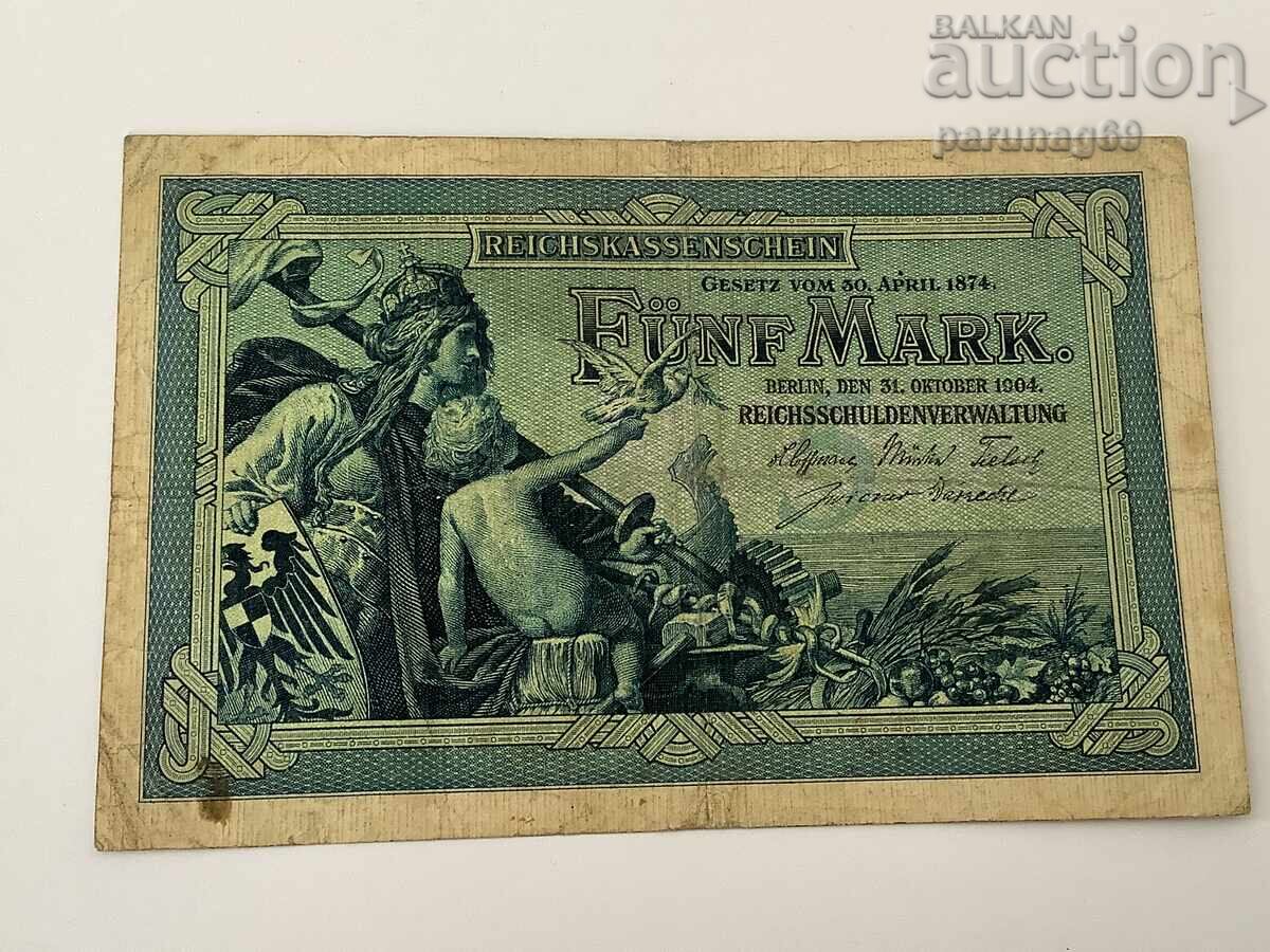 Germany 5 marks 1904