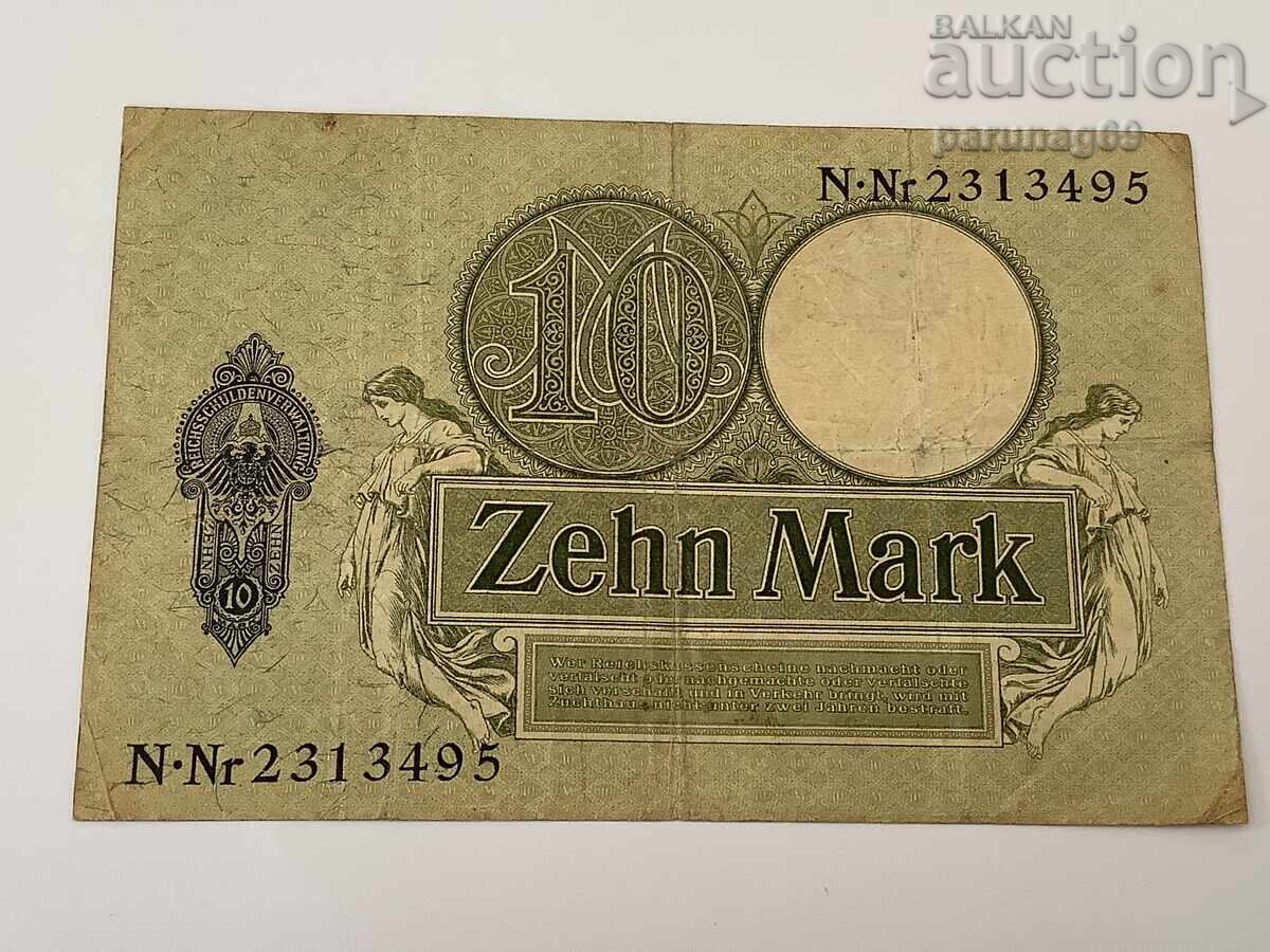 Germania 10 timbre 1906 cu preț 12.50 BGN | € 6.39