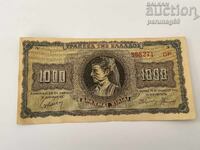 Greece 1000 drachmas 1942